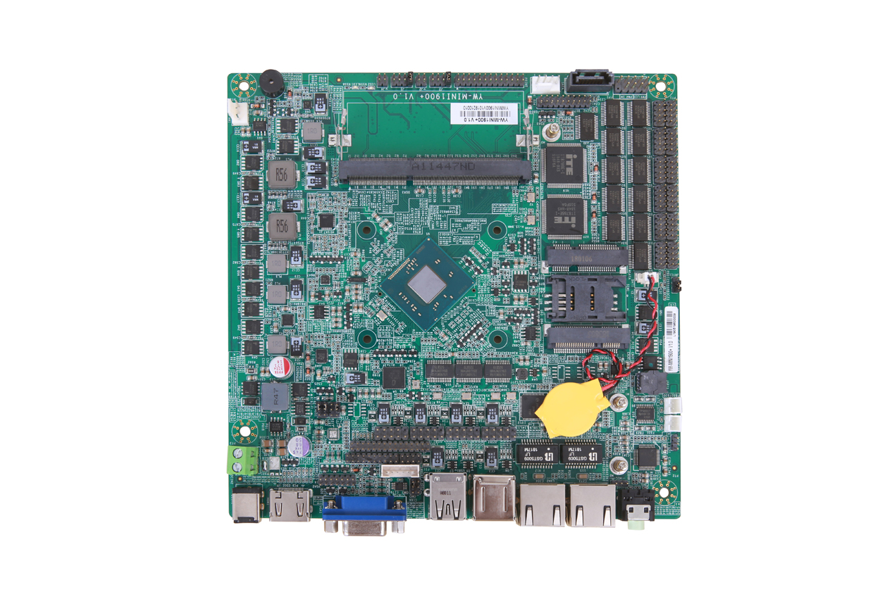 新品發(fā)布|基于Intel?Bay Trail-D J1900處理器、多USB口、多COM口的MINI-ITX工業(yè)主板